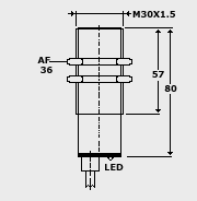 Capacitive Sensors - M30 (10mm) 1
